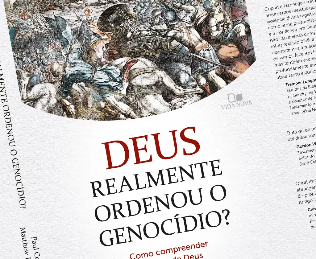 Capa do livro Deus realmente ordenou o genocídio?